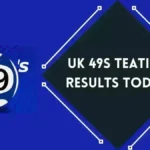 UK49s Teatime Results for Today, February 22, 2024