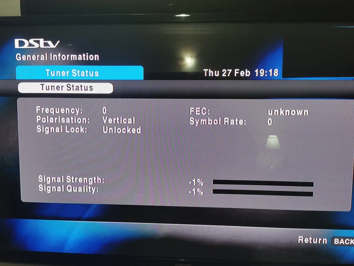 DSTV Signal error E48-32